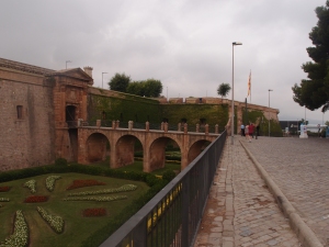 The Entrance to Castell de Montjuic 